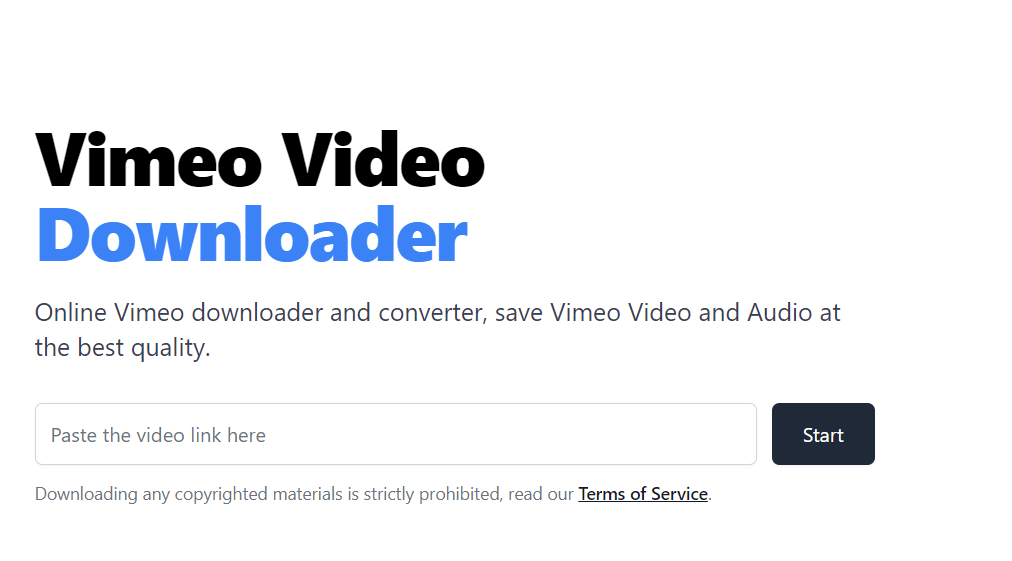 Vimeo Video Download