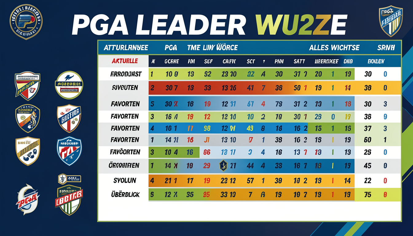 pga leaderboard this week