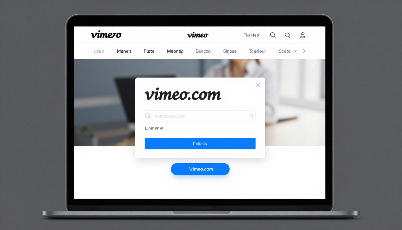 vimeo.com login