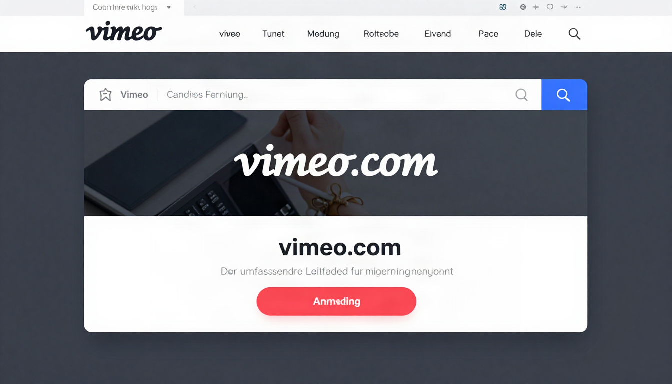 vimeo.com login